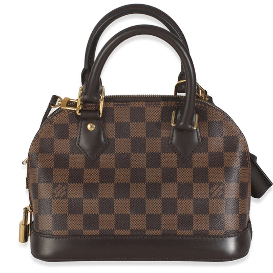 Louis Vuitton Damier Ebene Canvas Alma BB