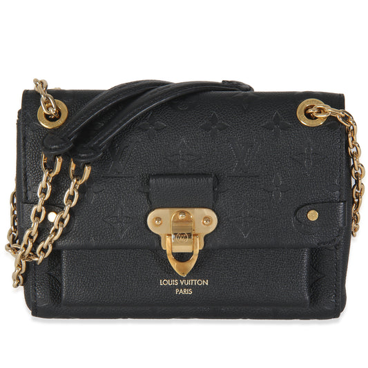 Louis Vuitton Black Monogram Empreinte Vavin BB