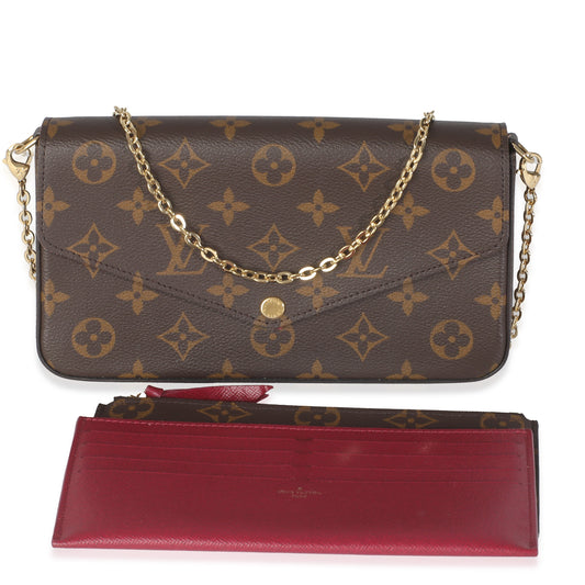 Louis Vuitton Fuchsia Monogram Canvas Felicie Pochette