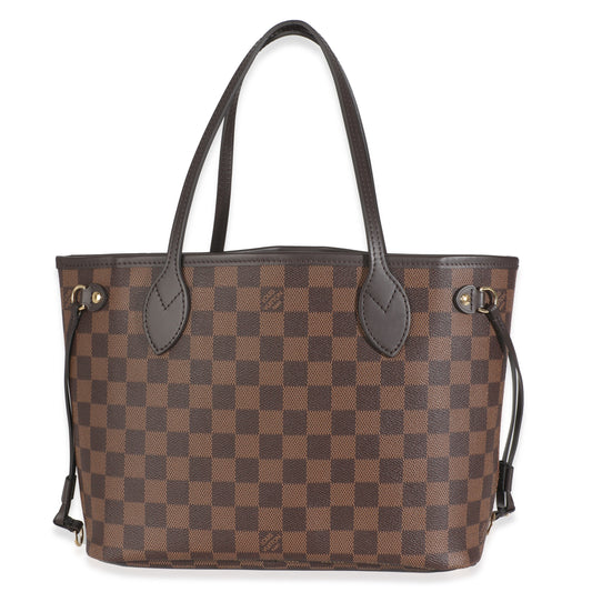 Louis Vuitton Damier Ebene Canvas Neverfull PM