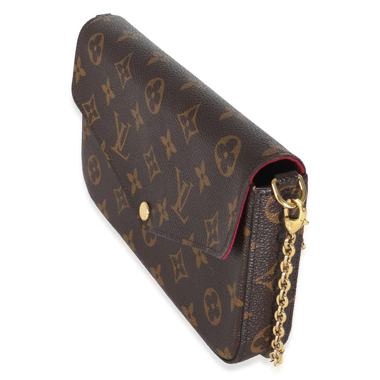 Louis Vuitton Fuchsia Monogram Canvas Felicie Pochette