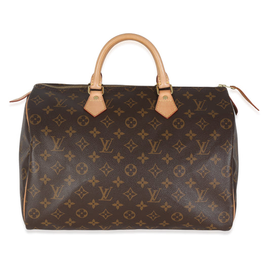 Louis Vuitton Monogram Canvas Speedy 35