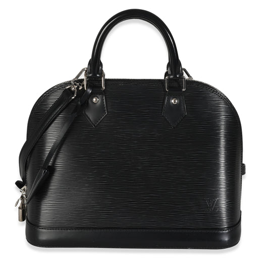 Louis Vuitton Black Epi Alma PM