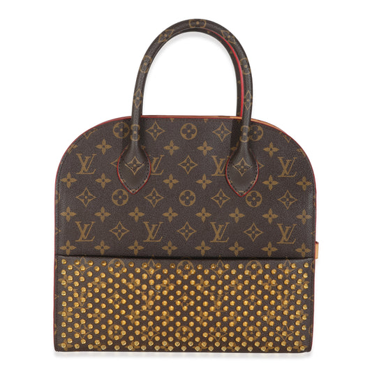 Louis Vuitton x Christian Louboutin Calf Hair Spikes Monogram Canvas Iconoclast
