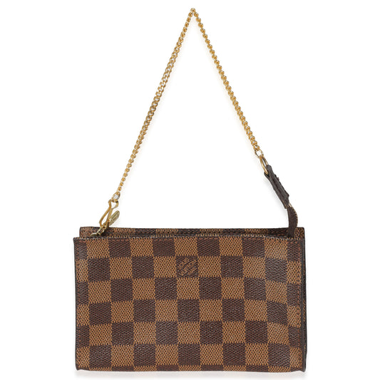 Louis Vuitton Damier Ebene Canvas Marais Bucket Pouch