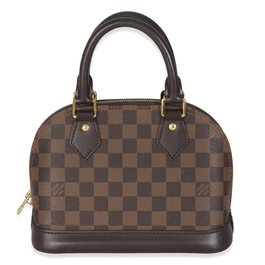 Louis Vuitton Damier Ebene Canvas Alma BB