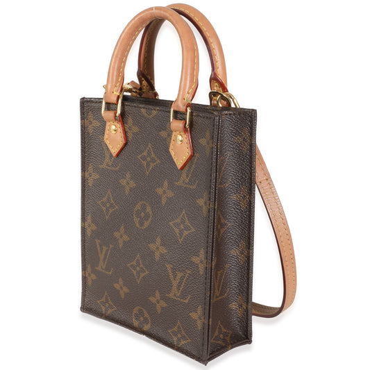 Louis Vuitton Monogram Canvas Petit Sac Plat