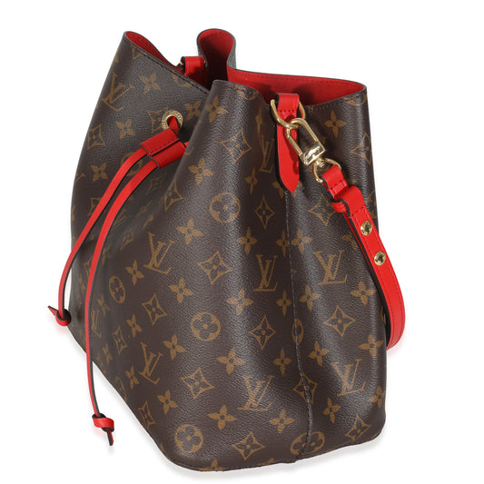 Louis Vuitton Coquelicot Monogram Canvas Neonoe MM