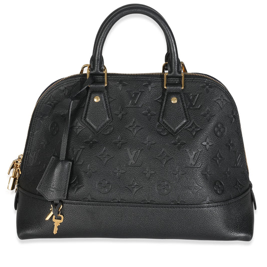 Louis Vuitton Black Monogram Empreinte Neo Alma PM