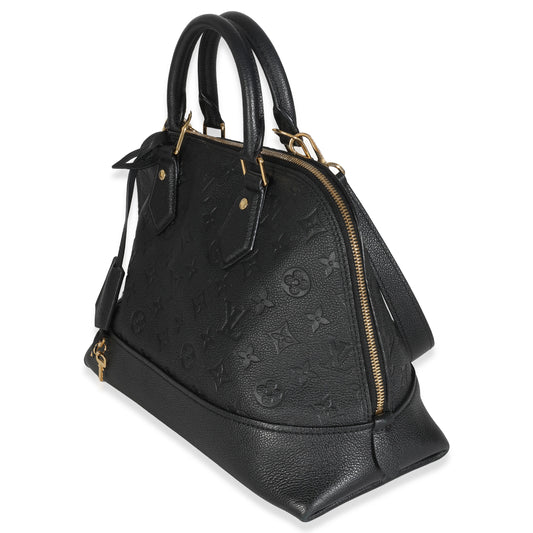 Louis Vuitton Black Monogram Empreinte Neo Alma PM