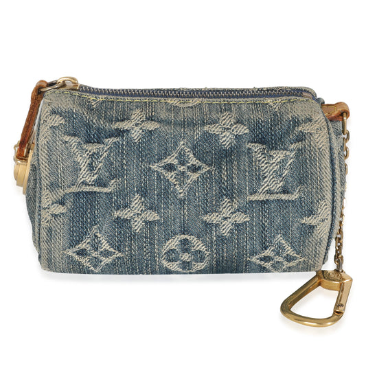 Louis Vuitton Monogram Denim Pochette Speedy PM