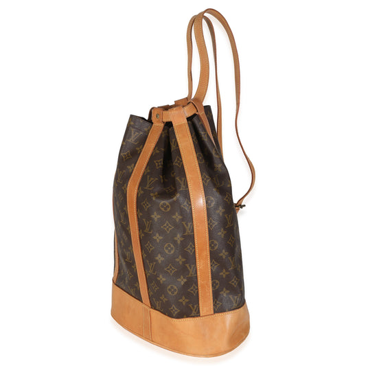 Louis Vuitton Vintage Monogram Canvas Randonnee GM