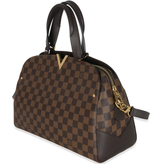 Louis Vuitton Damier Ebene Canvas Kensington Bowling Bag