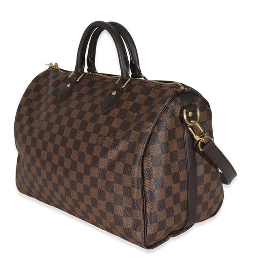 Louis Vuitton Damier Ebene Canvas Speedy Bandouliere 35