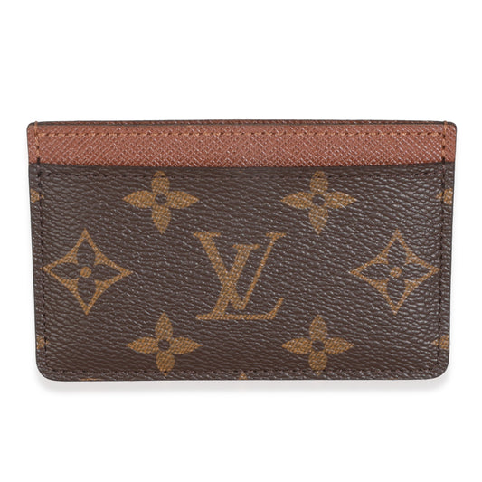 Louis Vuitton Monogram Canvas Card Case