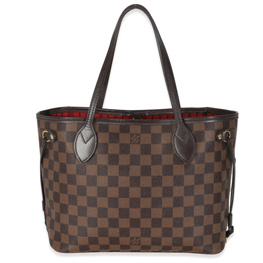 Louis Vuitton Damier Ebene Canvas Neverfull PM