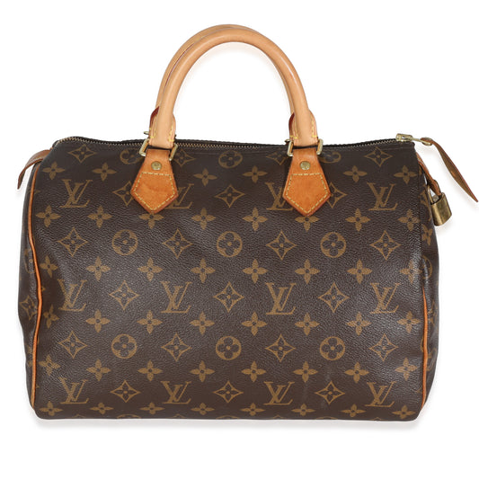 Louis Vuitton Monogram Canvas Speedy 30