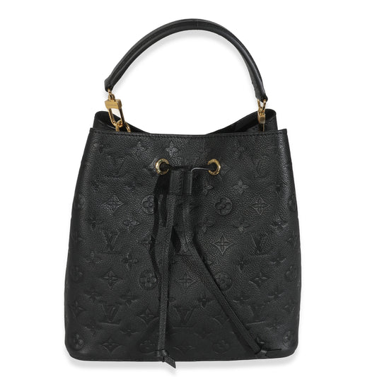 Louis Vuitton Black Monogram Empreinte Neonoe MM