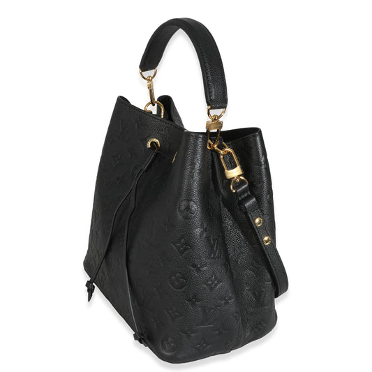 Louis Vuitton Black Monogram Empreinte Neonoe MM
