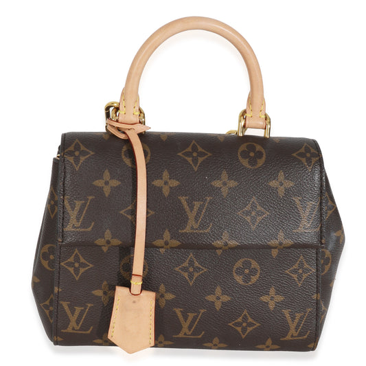 Louis Vuitton Beige Monogram Canvas Mini Cluny