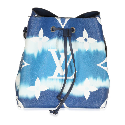 Louis Vuitton Blue Monogram Escale Canvas NeoNoe MM
