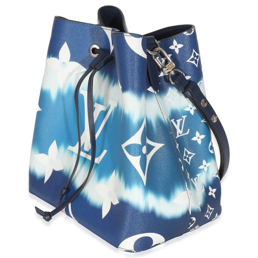 Louis Vuitton Blue Monogram Escale Canvas NeoNoe MM