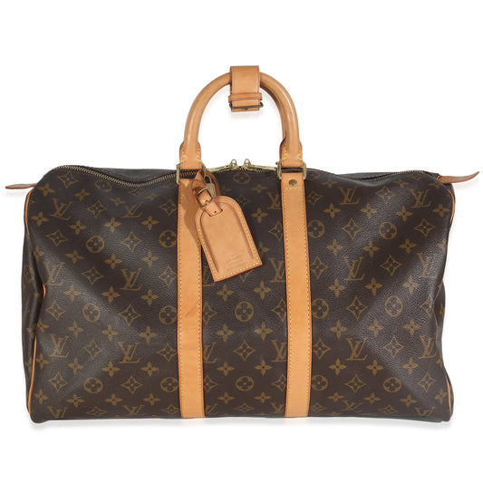 Louis Vuitton Monogram Canvas Keepall 45
