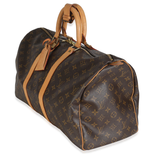 Louis Vuitton Monogram Canvas Keepall 45