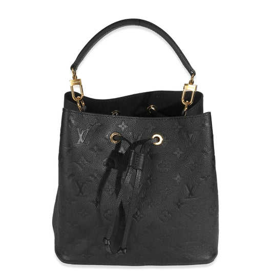 Louis Vuitton Black Monogram Empreinte Neonoe MM
