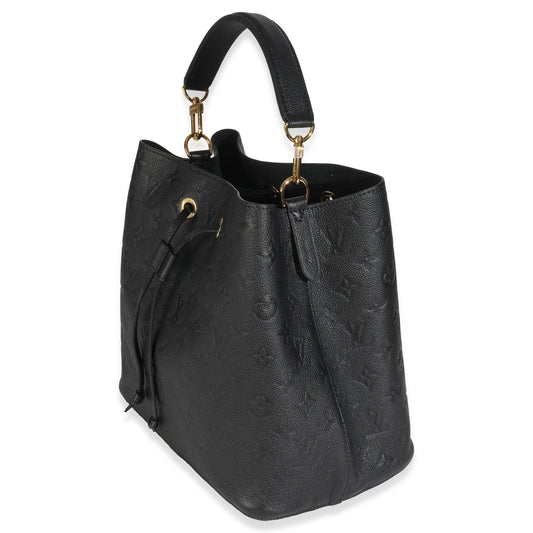 Louis Vuitton Black Monogram Empreinte Neonoe MM