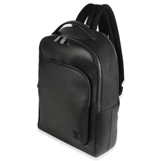 Louis Vuitton Black Taiga Avenue Backpack