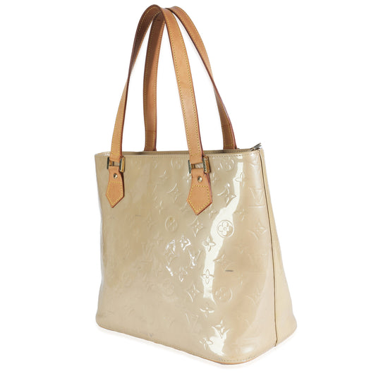 Louis Vuitton Beige Monogram Vernis Houston