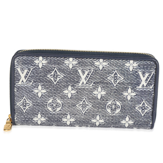 Louis Vuitton Blue Holographic Monogram Zippy Wallet