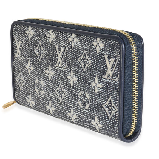 Louis Vuitton Blue Holographic Monogram Zippy Wallet