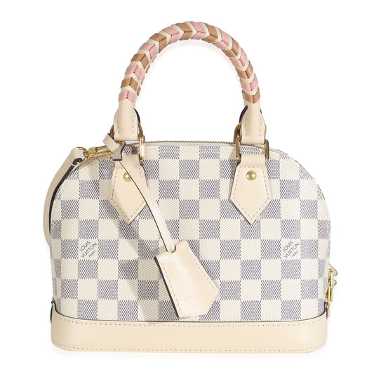 Louis Vuitton Damier Azur Canvas Braided Alma BB