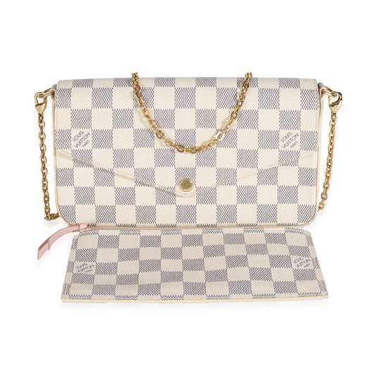 Louis Vuitton Damier Azur Canvas Felicie Pochette