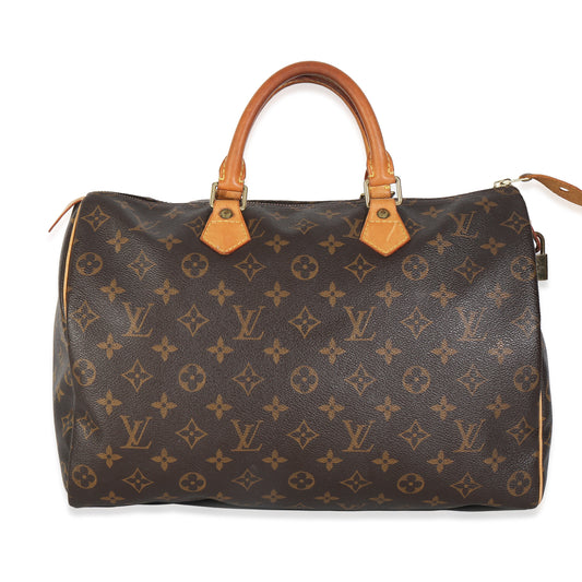 Louis Vuitton Monogram Canvas Speedy 35