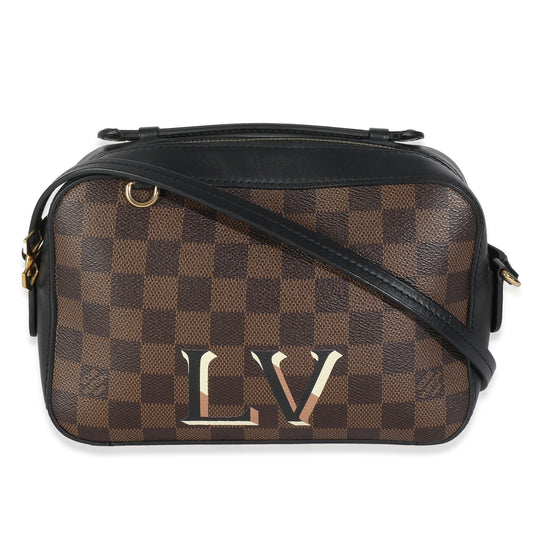 Louis Vuitton Black Damier Ebene Canvas Santa Monica