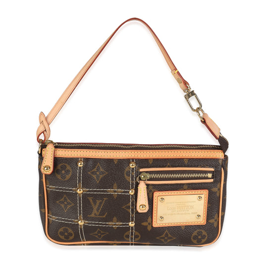 Louis Vuitton Monogram Canvas Quilted Riveting Pochette Accessories