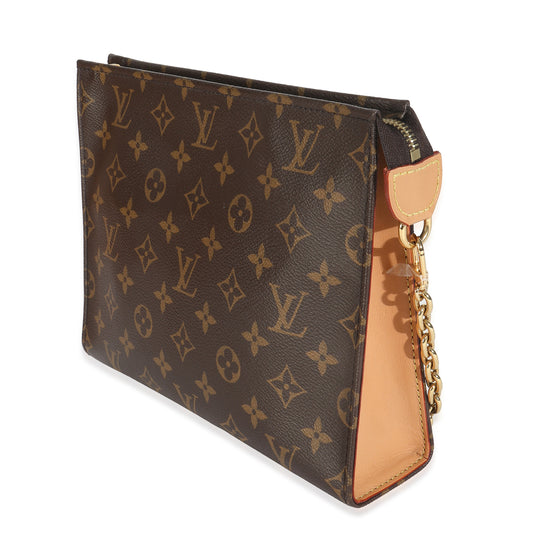 Louis Vuitton Monogram Canvas Toiletry Pouch On Chain