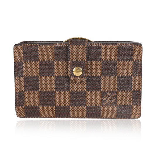 Louis Vuitton Damier Ebene Canvas French Purse
