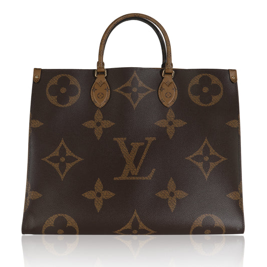 Louis Vuitton Monogram Reverse Canvas Onthego GM