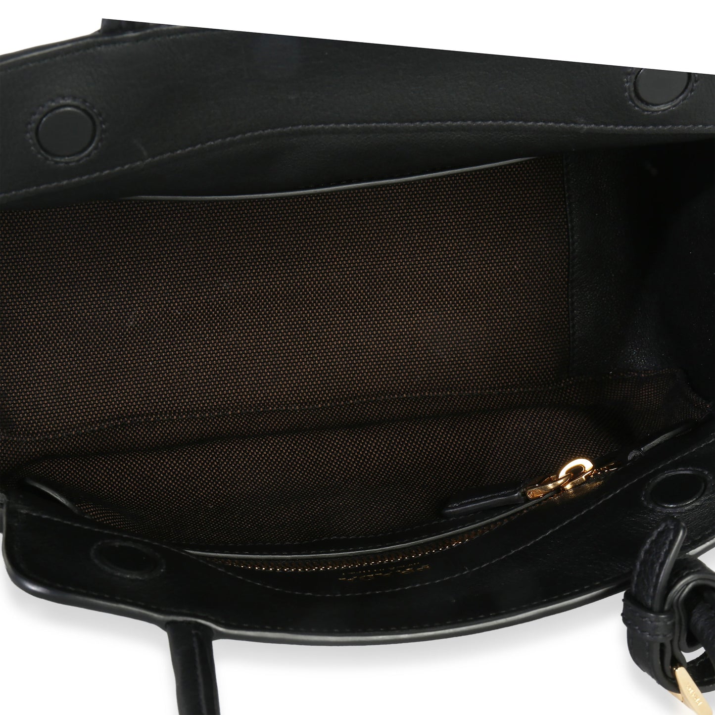 Prada Black Soft Grain Calfskin Medium Tote