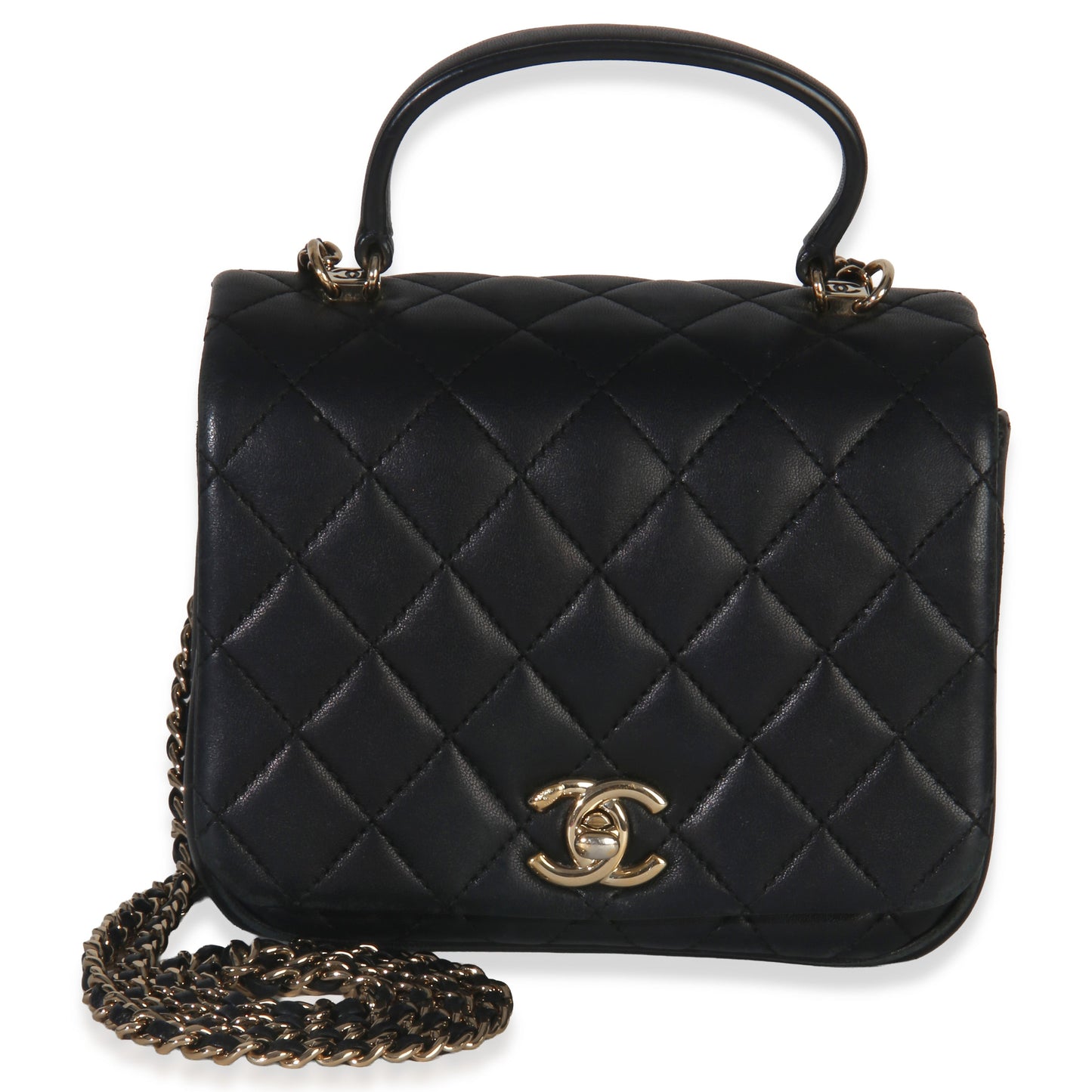 Chanel Black Quilted Lambskin Mini Citizen Chic Flap Bag