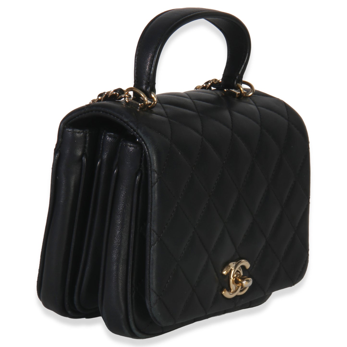 Chanel Black Quilted Lambskin Mini Citizen Chic Flap Bag