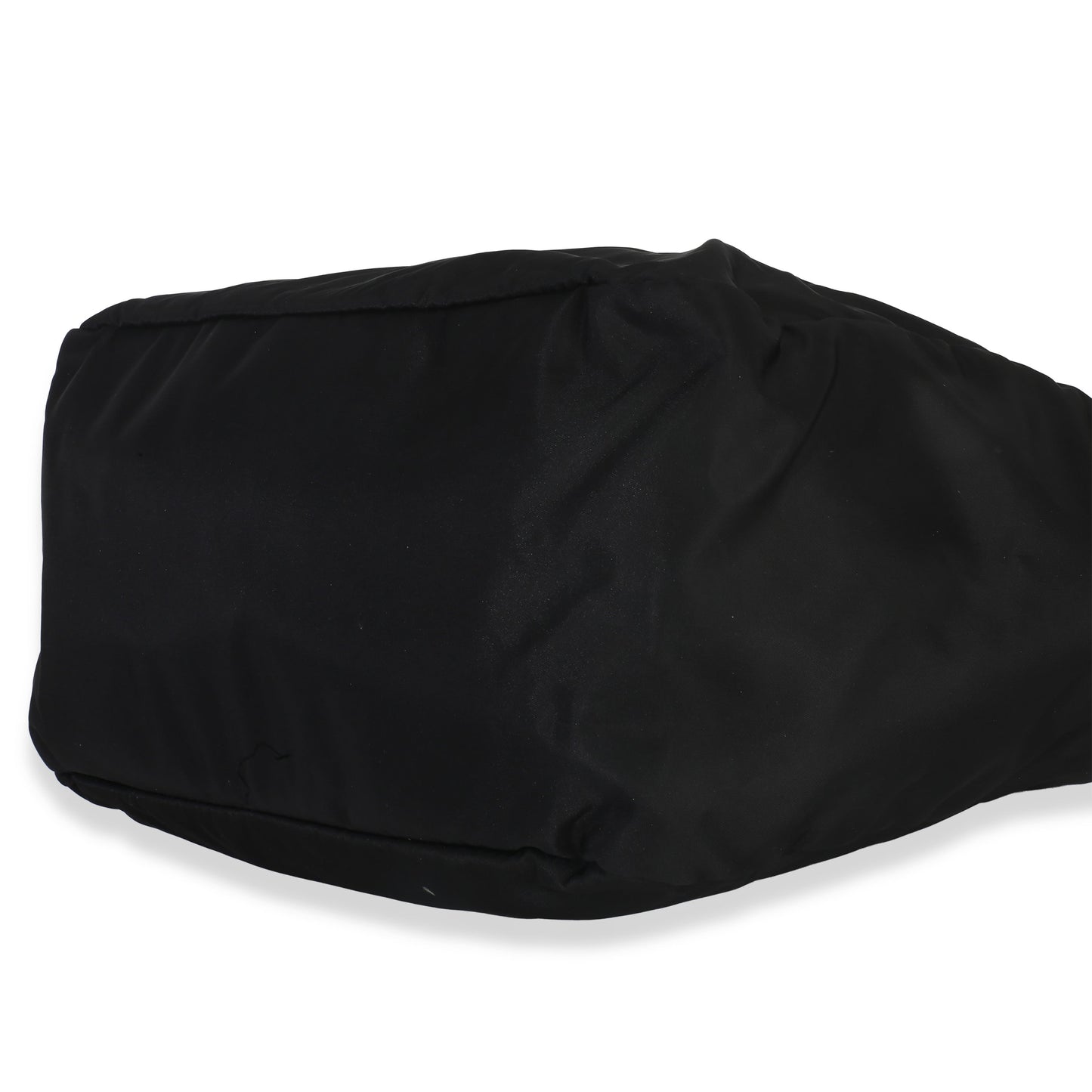 Prada Black Tessuto Saffiano Leather Large Weekender Tote