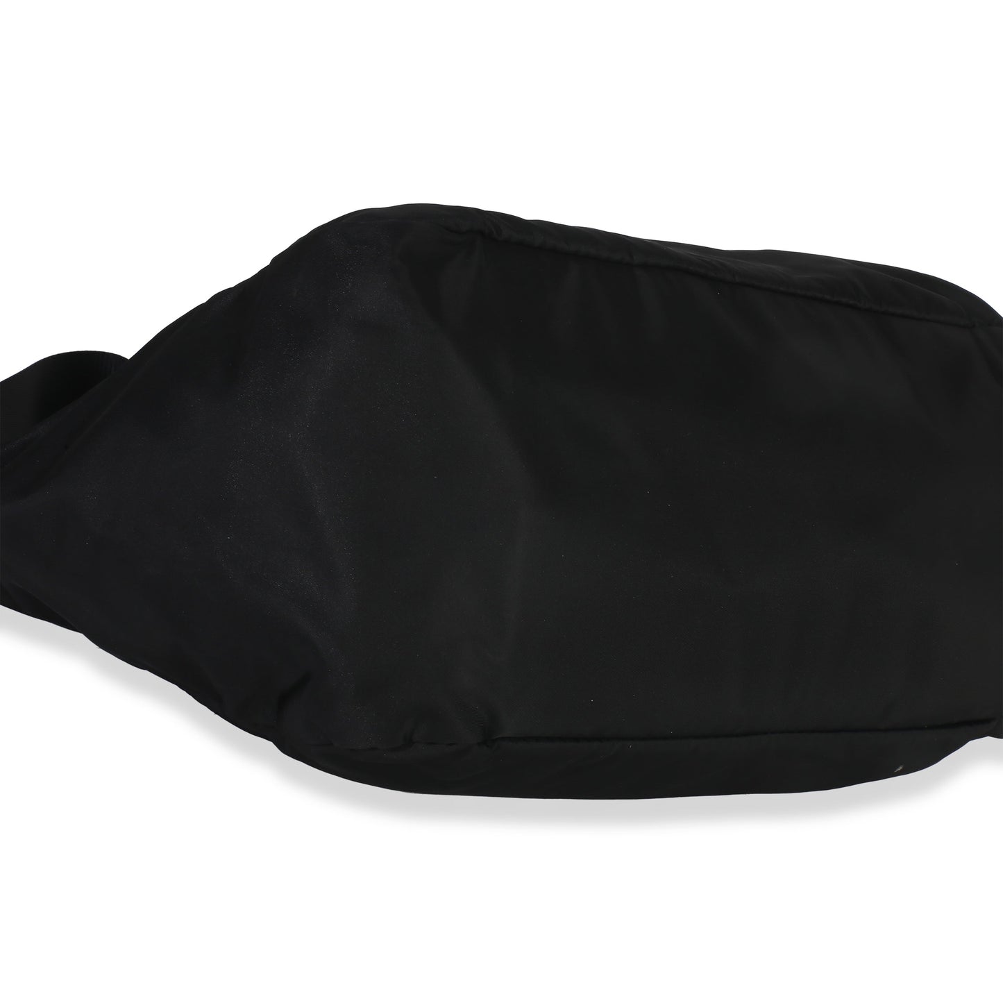 Prada Black Tessuto Saffiano Leather Large Weekender Tote