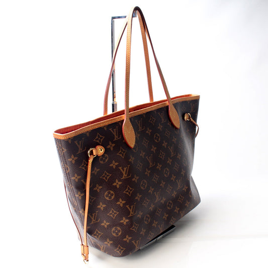 Louis Vuitton Neverfull MM W/ Wallet Monogram
