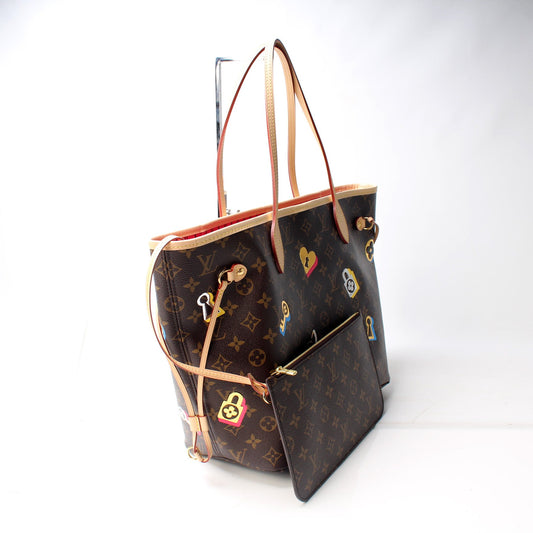 Louis Vuitton Neverfull MM Lovelock W/Wallet