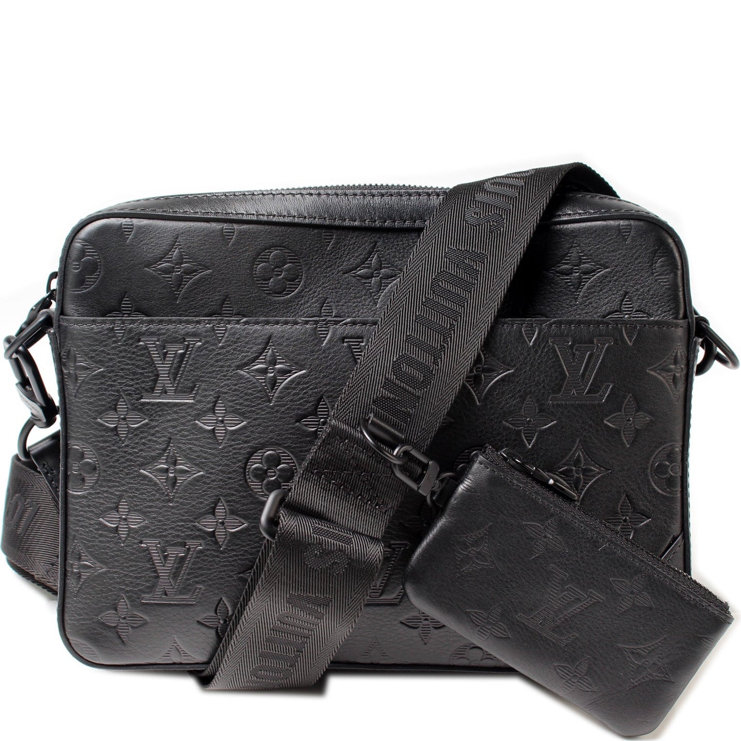 Louis Vuitton Duo Messenger Monogram Shadow Leather